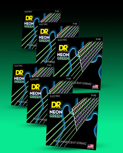 Hi-Def Neon™ Color Coated 6-String Electric Guitar Set
