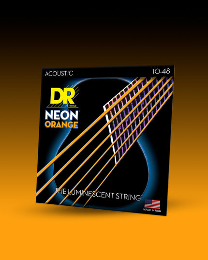 Hi-Def Neon™ Color Coated Acoustic Guitar Strings
