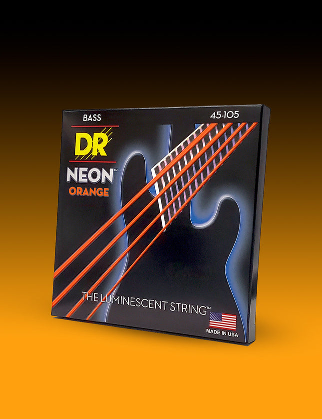 Hi-Def Neon™ Color Coated 4-String Bass Set