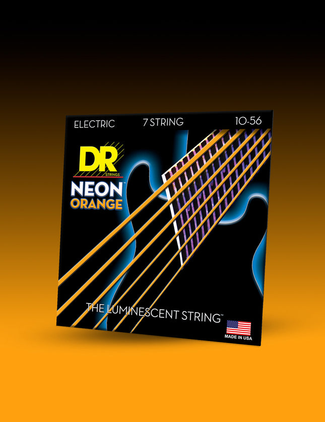 Hi-Def Neon™ Color Coated Electric Guitar 7-String Set