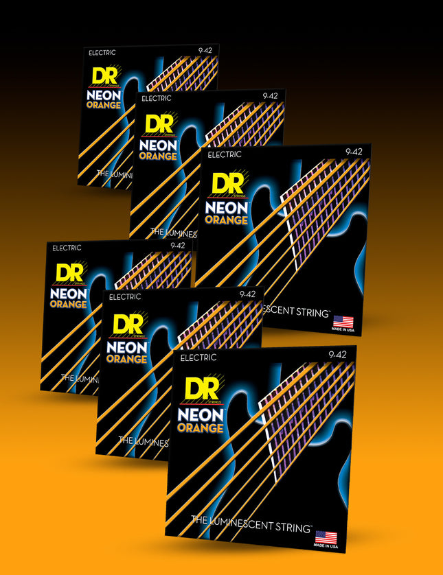 Hi-Def Neon™ Color Coated 6-String Electric Guitar Set