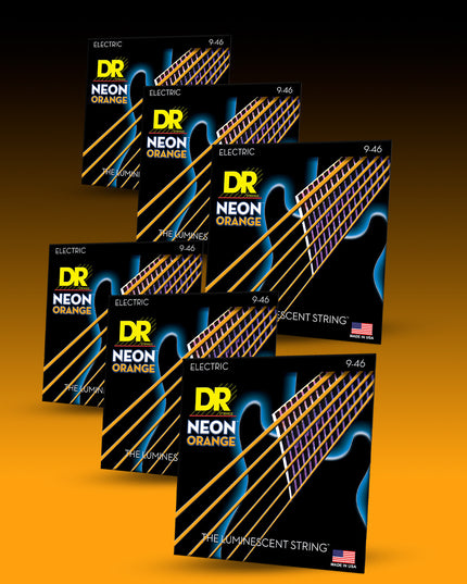 Hi-Def Neon™ Color Coated 6-String Electric Guitar Set