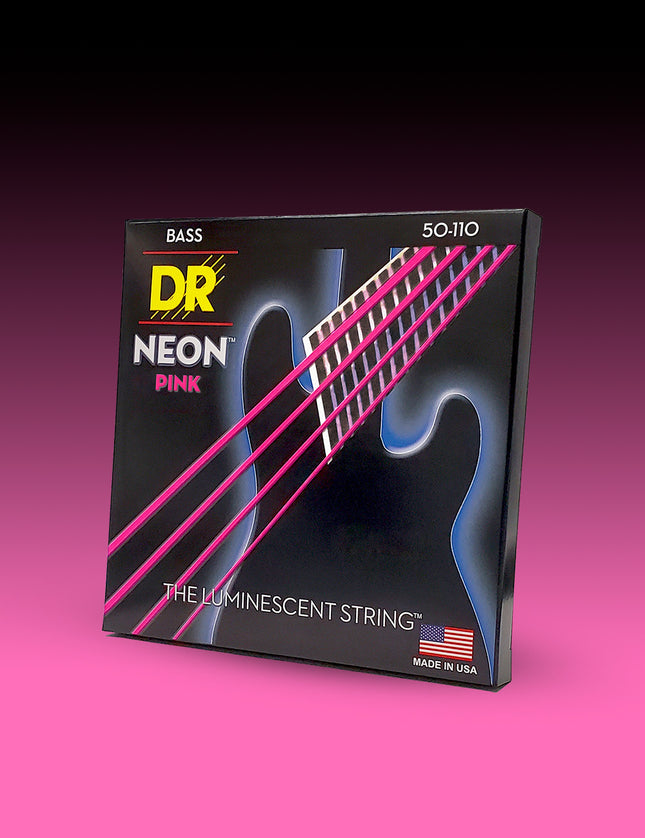 Hi-Def Neon™ Color Coated 4-String Bass Set