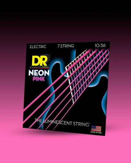 Hi-Def Neon™ Color Coated Electric Guitar 7-String Set