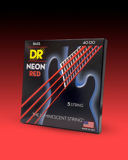Hi-Def Neon™ Color Coated 5-String Bass Set