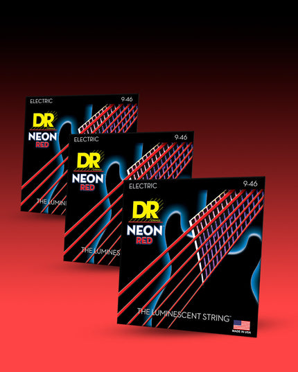 Hi-Def Neon™ Color Coated 6-String Electric Guitar Set