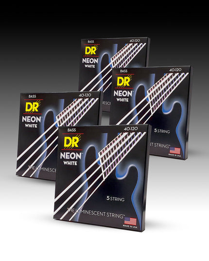 Hi-Def Neon™ Color Coated 5-String Bass Set