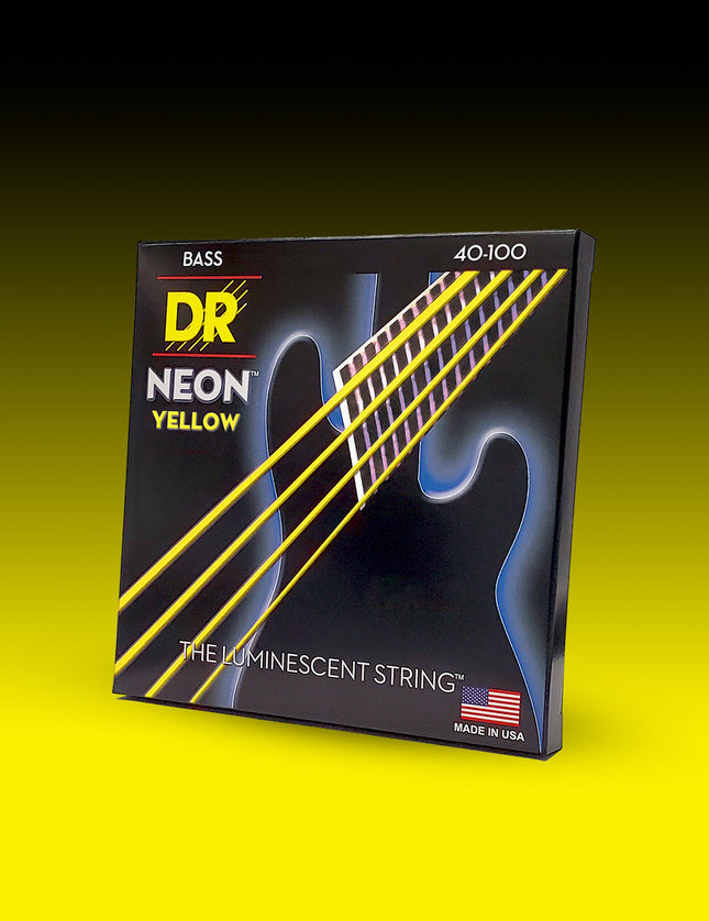 Hi-Def Neon™ Color Coated 4-String Bass Set