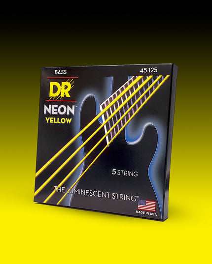 Hi-Def Neon™ Color Coated 5-String Bass Set