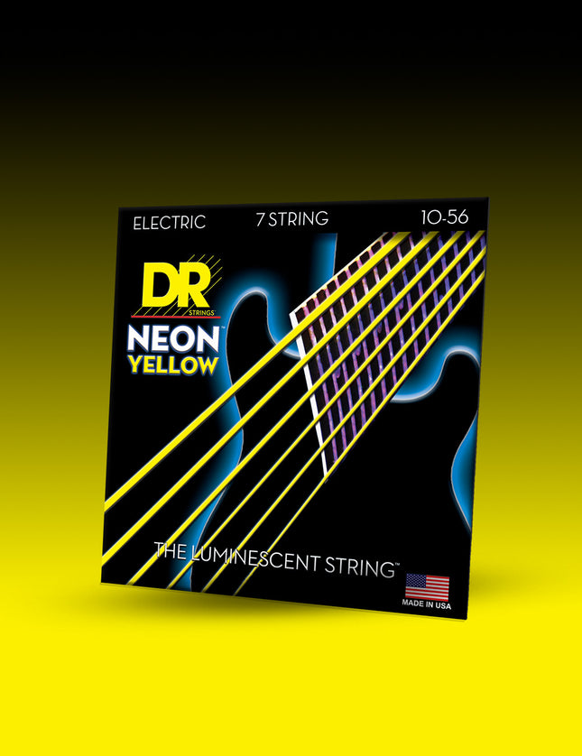 Hi-Def Neon™ Color Coated Electric Guitar 7-String Set