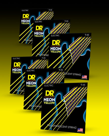 Hi-Def Neon™ Color Coated 6-String Electric Guitar Set
