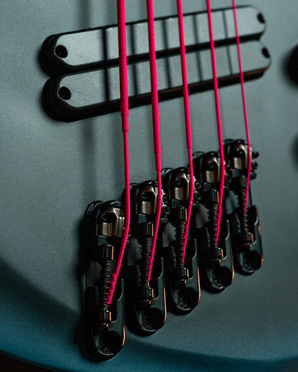 Pink Dragon™ Pink Coated Stainless Steel 5-String Bass Set