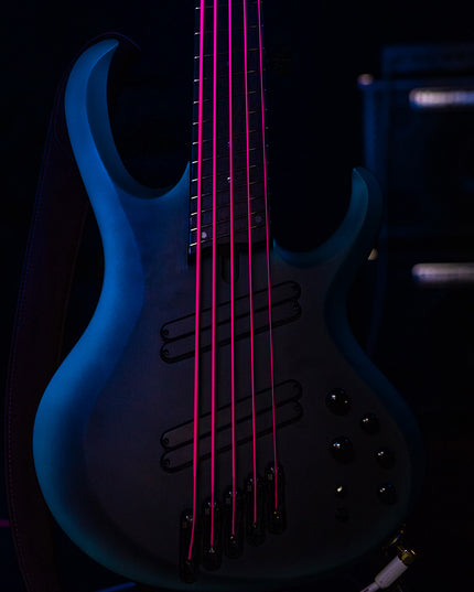 Pink Dragon™ Pink Coated Stainless Steel 5-String Bass Set