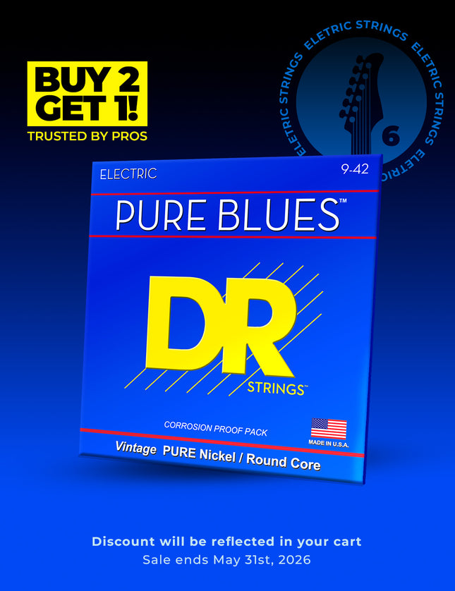 Pure Blues™ Pure Nickel 6-String Electric Guitar Set