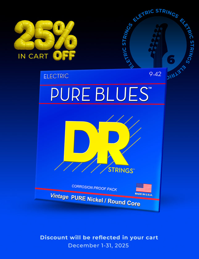 Pure Blues™ Pure Nickel 6-String Electric Guitar Set