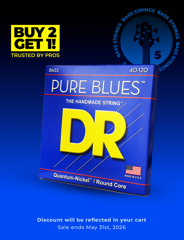 Pure Blues™ Pure Nickel 5-String Bass Set