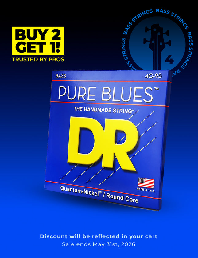 Pure Blues™ Pure Nickel 4-String Bass Set