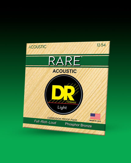 Rare™ Phosphor Bronze Acoustic Guitar Strings