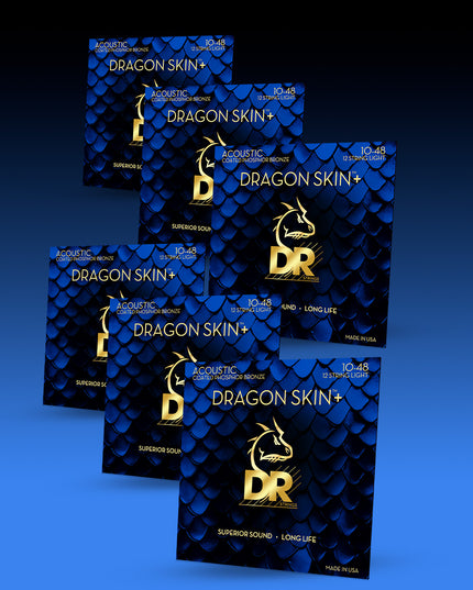 Dragon Skin+™ Phosphor Bronze 12-String Acoustic Set