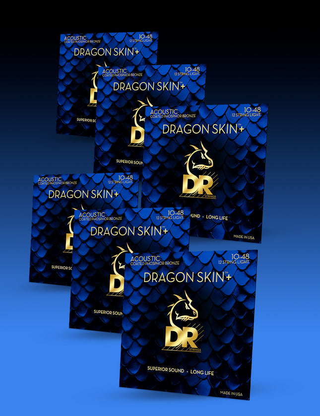 Dragon Skin+™ Phosphor Bronze 12-String Acoustic Set