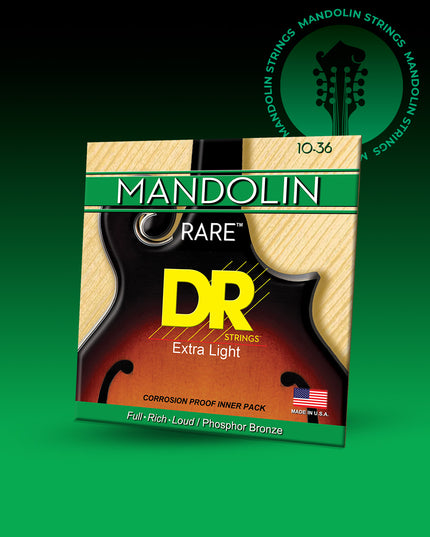 Rare™ Phosphor Bronze Mandolin Strings