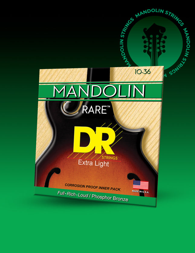 Rare™ Phosphor Bronze Mandolin Strings
