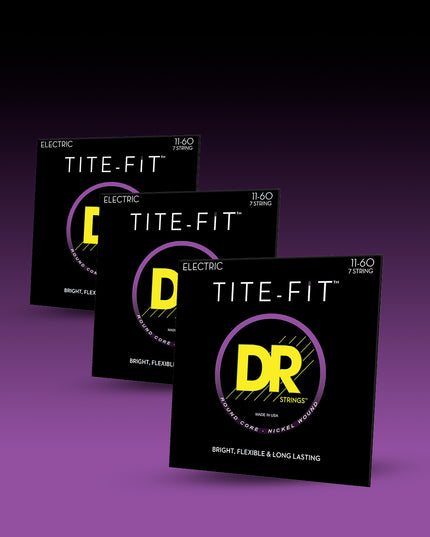 Tite-Fit™ Nickel Plated 7-String Electric Guitar Set