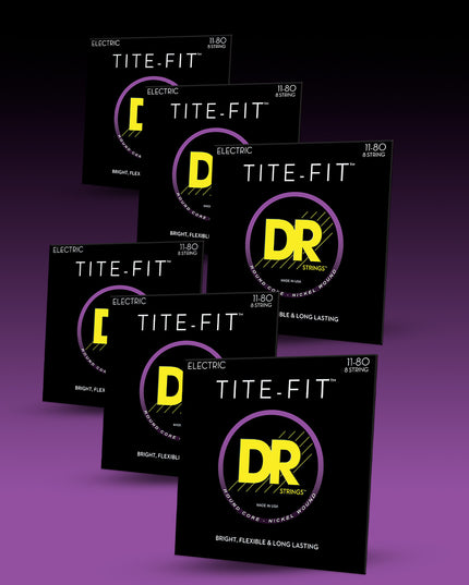 Tite-Fit™ Nickel Plated 8-String Electric Guitar Set