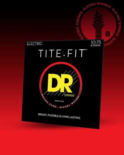 Tite-Fit™ Nickel Plated 8-String Electric Guitar Set