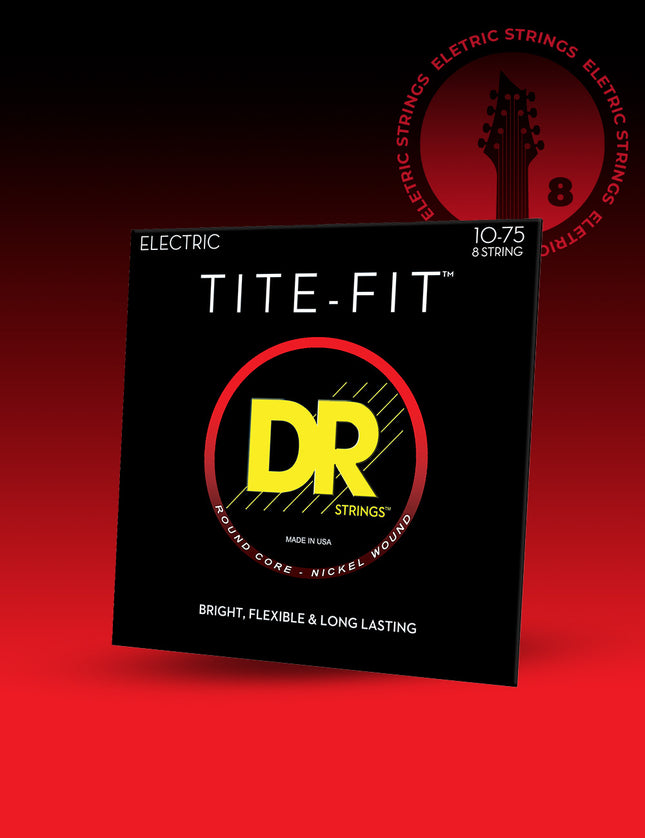 Tite-Fit™ Nickel Plated 8-String Electric Guitar Set